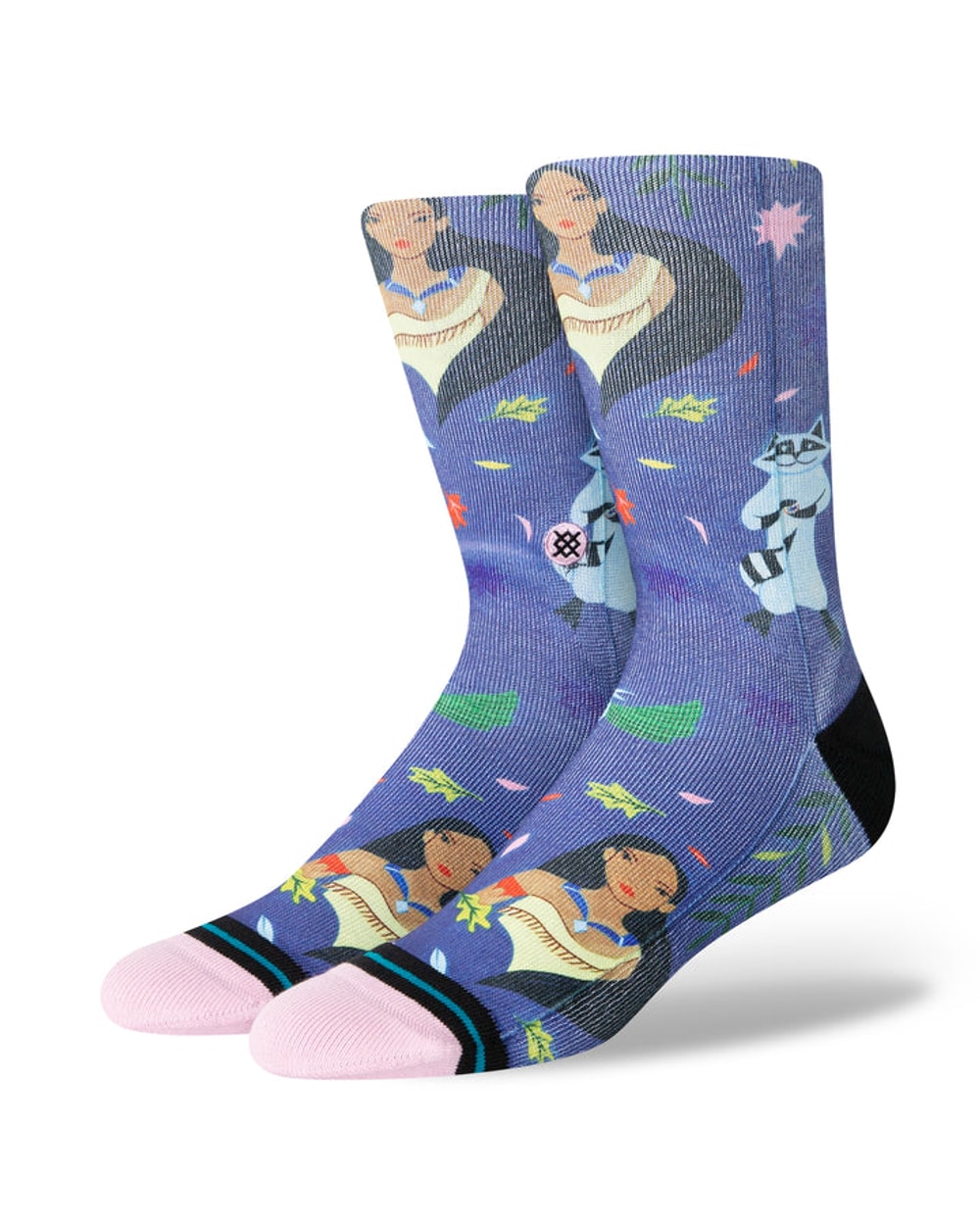 Disney 100 X Estee Preda X Stance Pocahontas Crew Socks