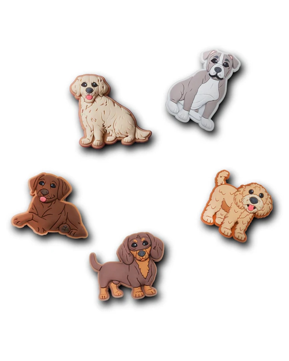 Crocs Doggie Doodle Jibbitz Charms - 5 Pack