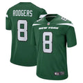 Game Green Aaron Rodgers #8 Jersey