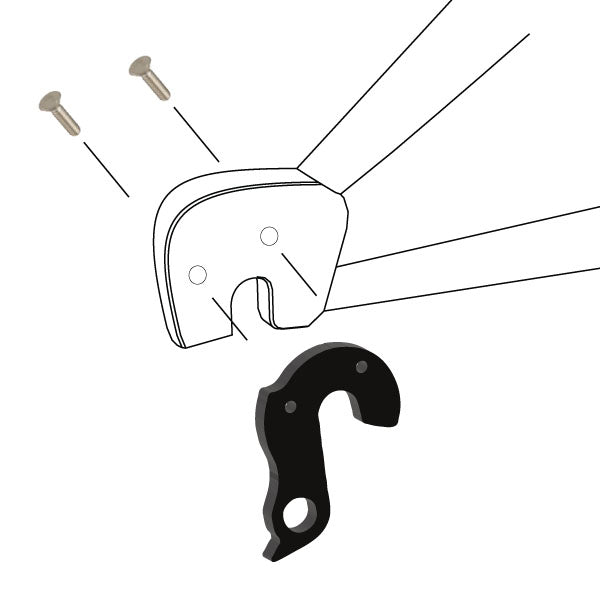 Wheels Manufacturing Derailleur Hanger 110 installation