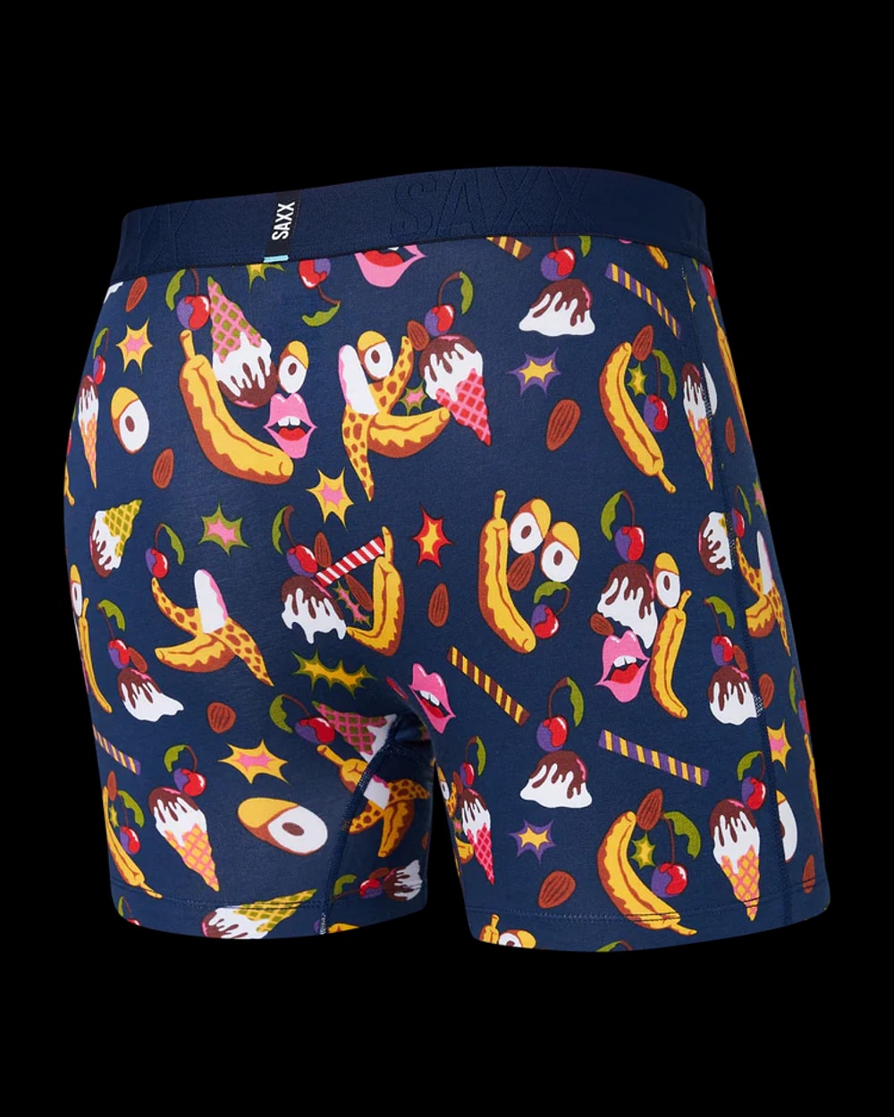 Droptemp™ Cooling Boxer Brief - Banana Split Navy