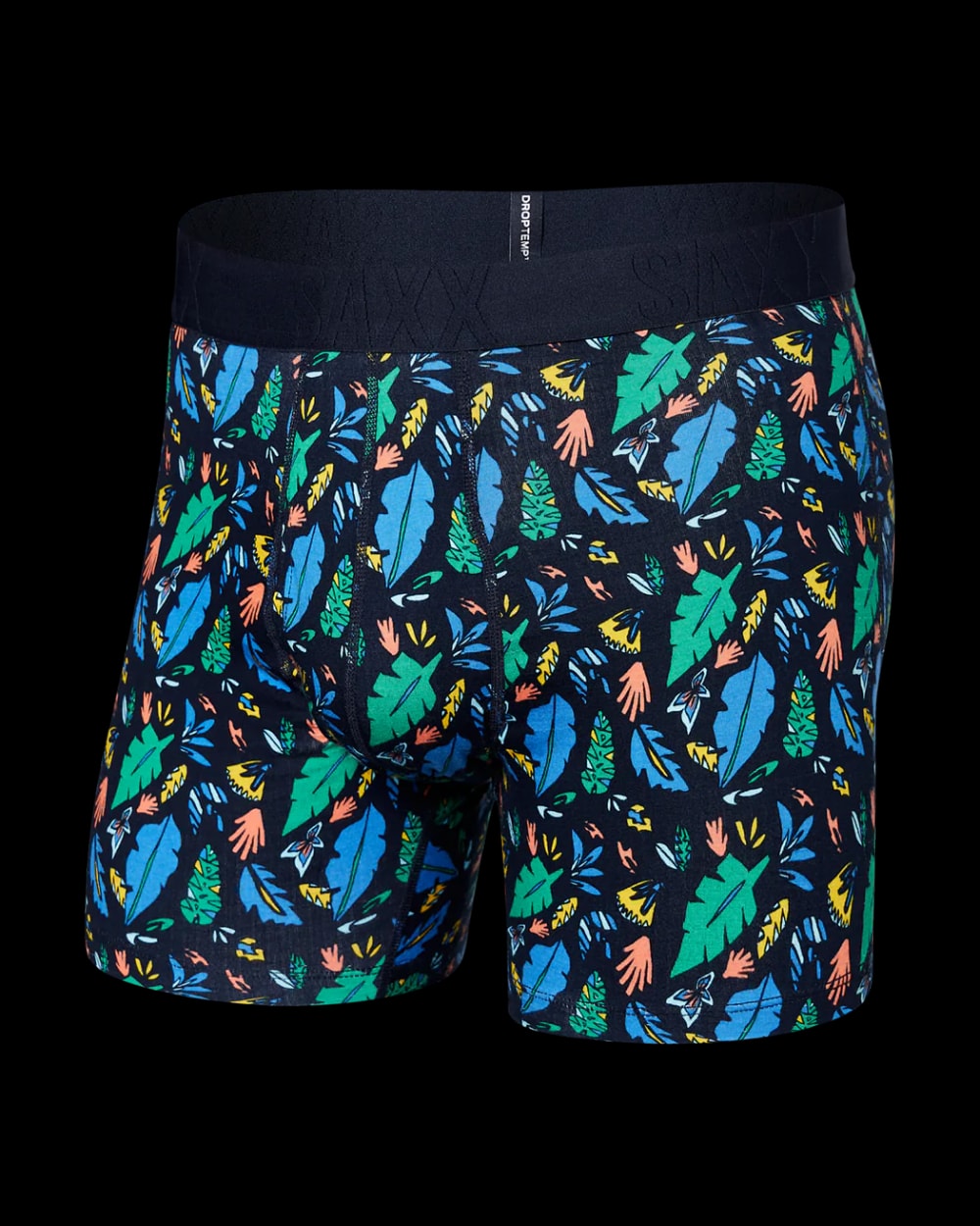 Droptemp™ Cooling Boxer Brief -  Pop Flora Blue