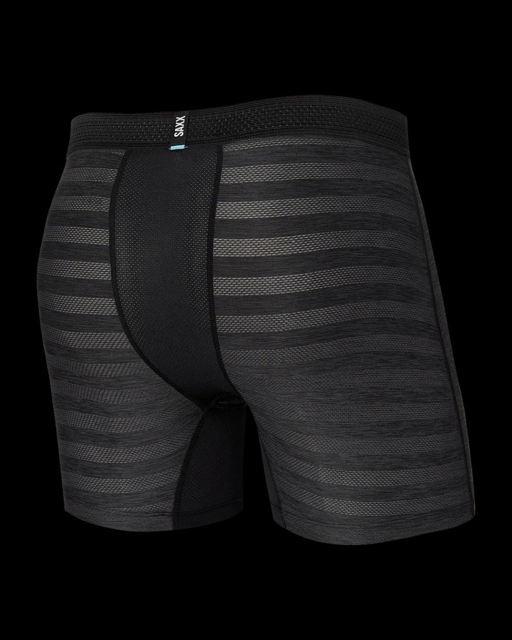 Droptemp Cooling Mesh Boxer Brief - Black Heather