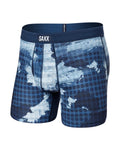 DropTemp Cooling Mesh Boxer Brief - Cloud Drop Camo- Navy