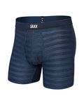 Saxx DropTemp Cooling Mesh Boxer Brief - Dark Denim Heather
