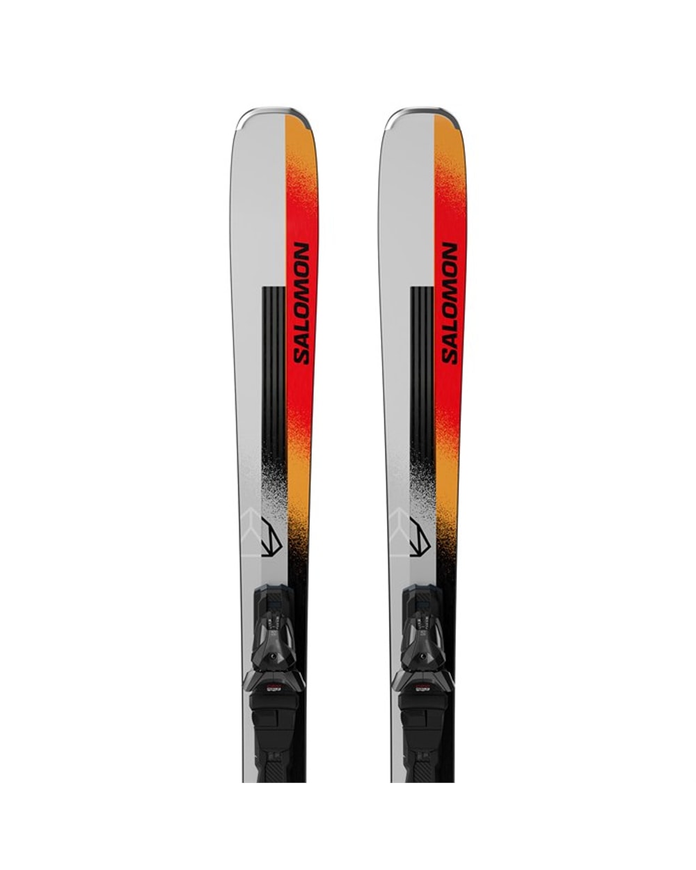 Salomon E Stance 84 (and MI12) Unisex All-Mountain Ski Package