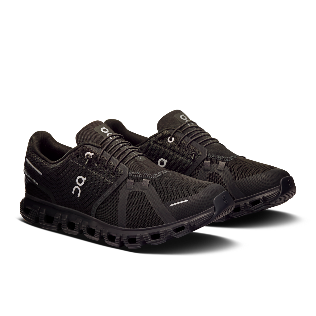 On Men's Cloud 6 Wide - Black/Black