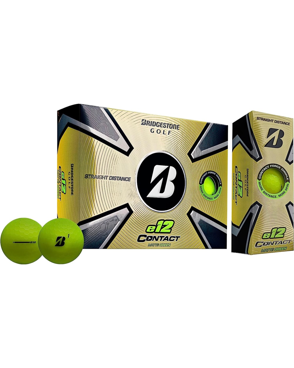 E12 Contact Golf Balls - One Dozen