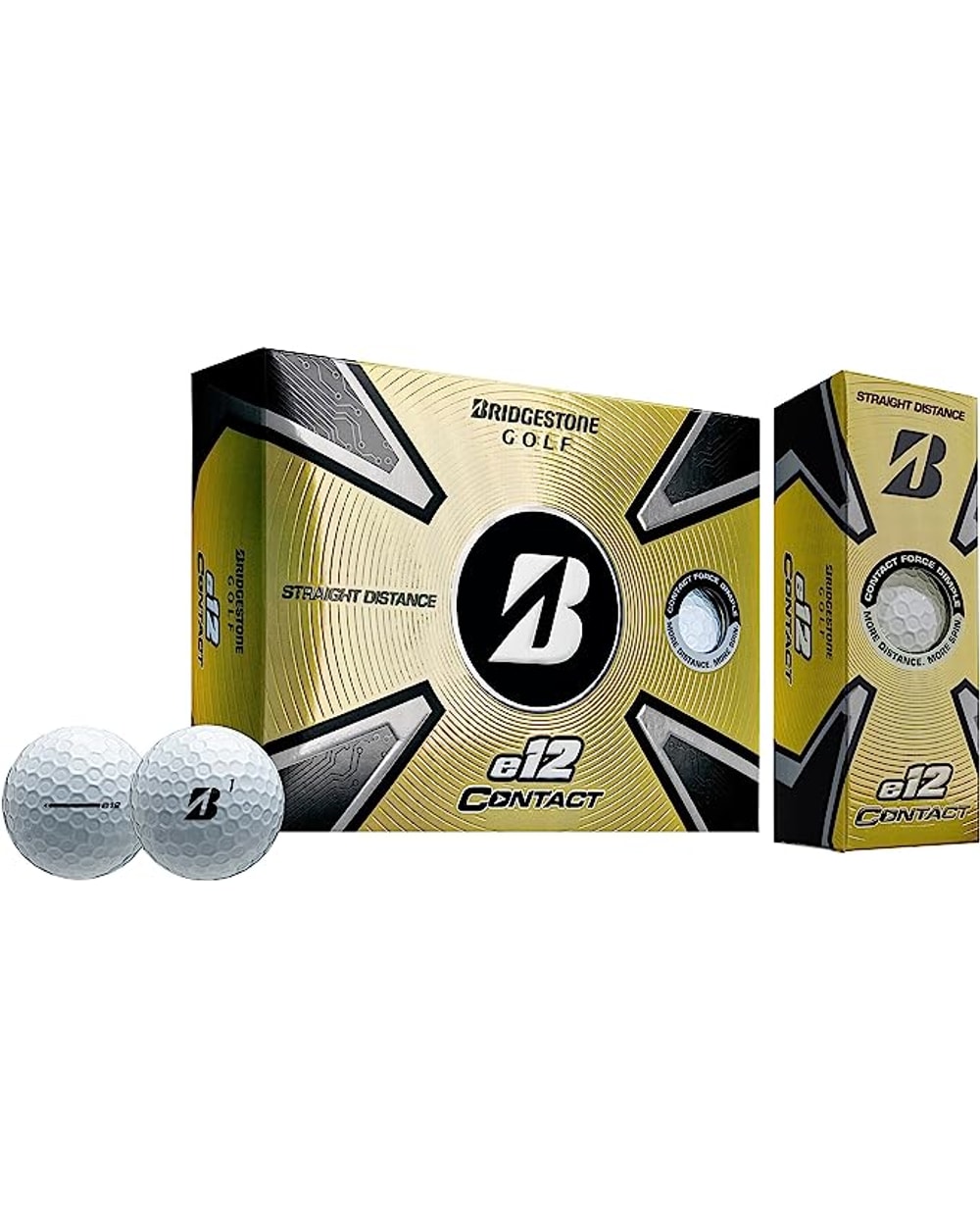 E12 Contact Golf Balls - One Dozen