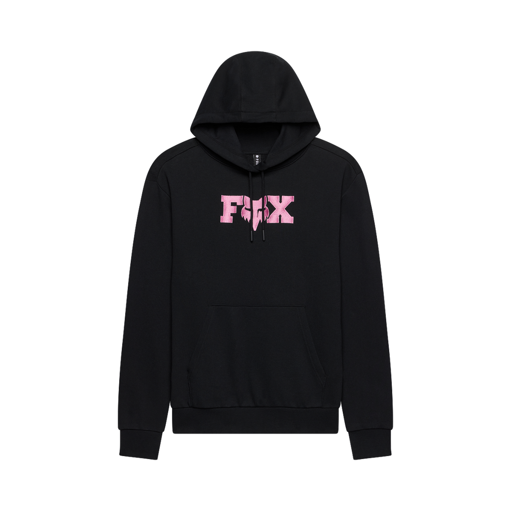 Fox Women's F Head X Fleece Pullover Hoodie Black front
