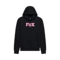 Fox Women's F Head X Fleece Pullover Hoodie Black front