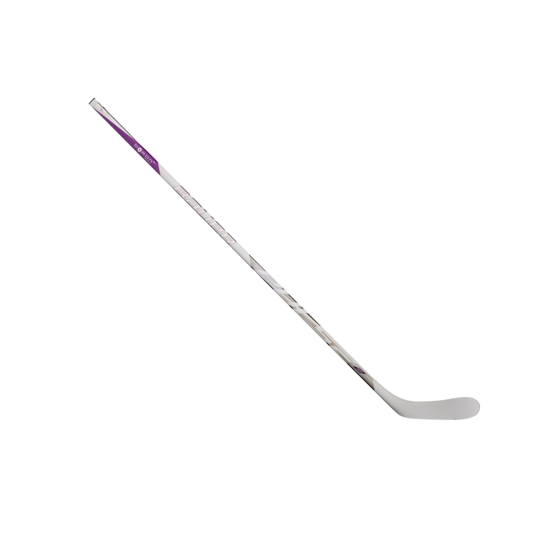 Bauer Senior Pulse2 Hockey Stick - White - 2026 — full stick