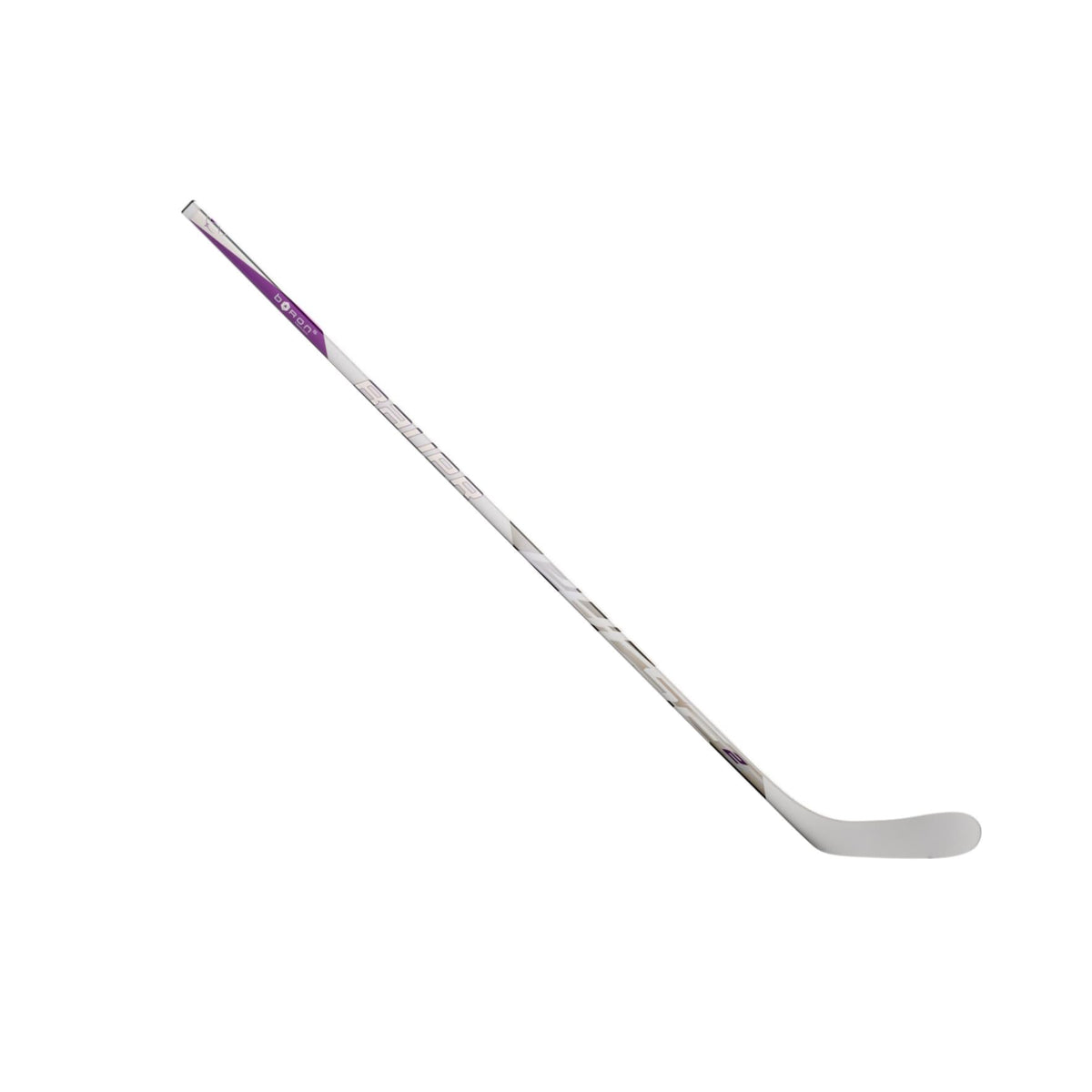 Bauer Intermediate Pulse2 Hockey Stick - White - 2026 — full stick