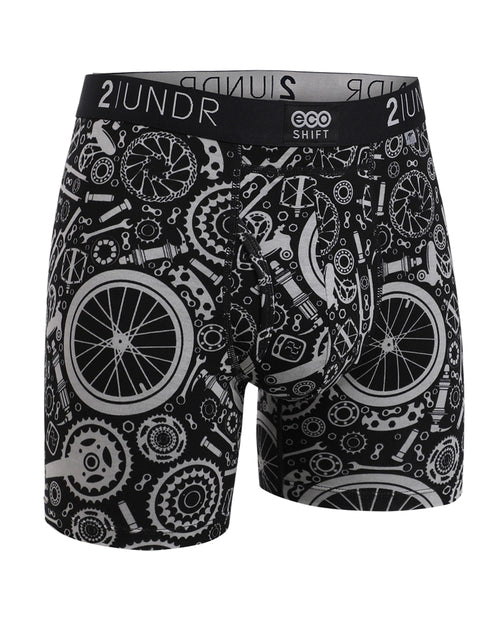 2UNDR Eco Shift Boxer Brief- Bikers