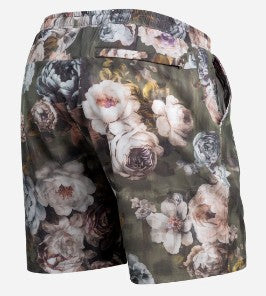 Bn3th Agua Volley X 2N1 Swim Short 7" - Vintage Rose Duffle