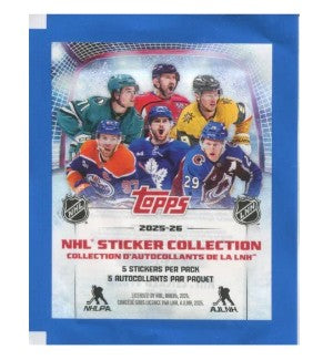 Topps NHL 5 Sticker Pack - 25/2026
