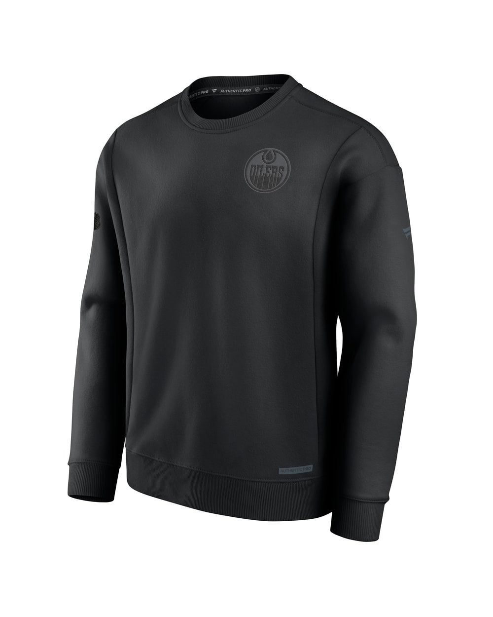 Fanatics Edmonton Oilers Authentic Pro Road Fleece Pullover Sweatshirt