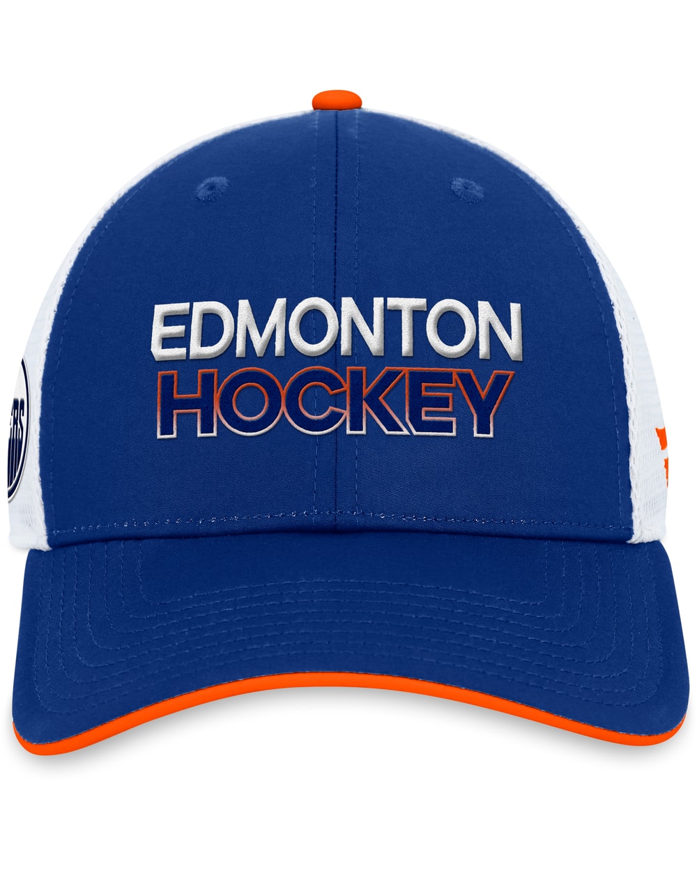 Fanatics Edmonton Oilers Authentic Pro Trucker Adjustable Hat