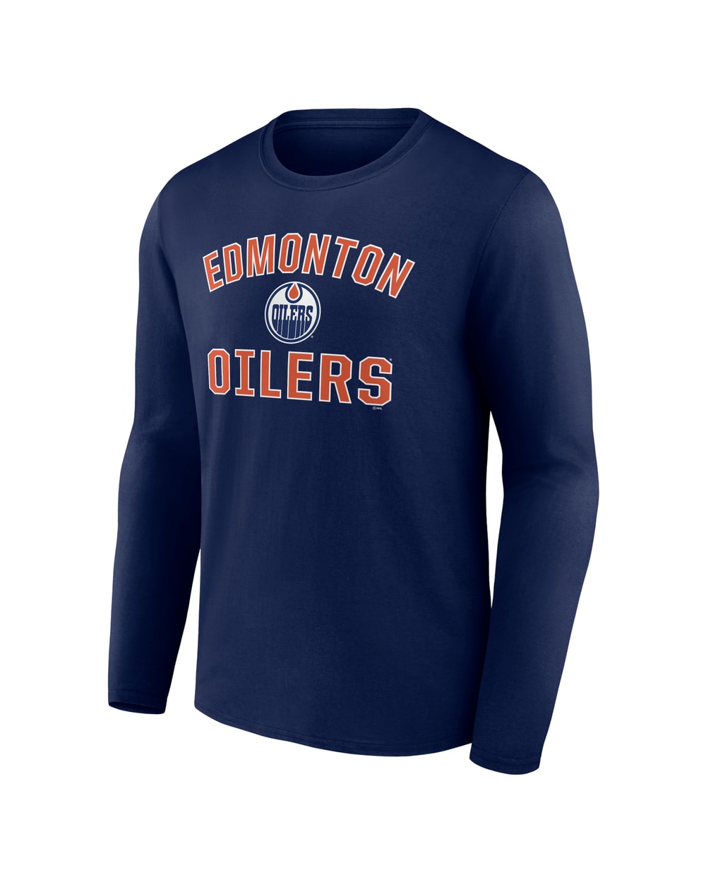 Fanatics Edmonton Oilers Victory Arch Logo Long Sleeve T-Shirt