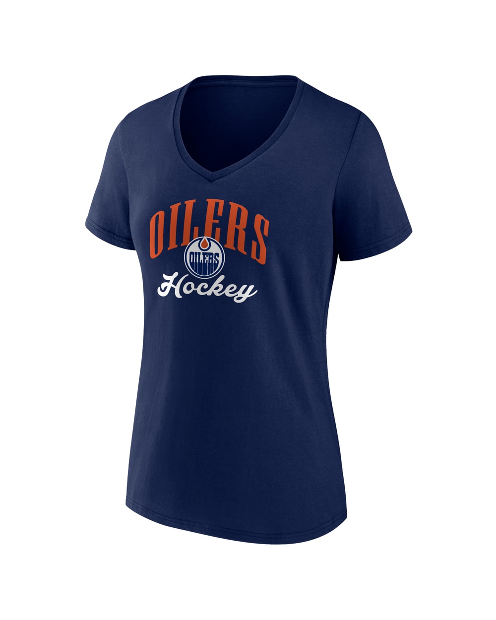 Fanatics Edmonton Oilers Women's Victory Script Tee