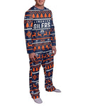 Edmonton Oilers Wordmark 2-Piece Pajama Set