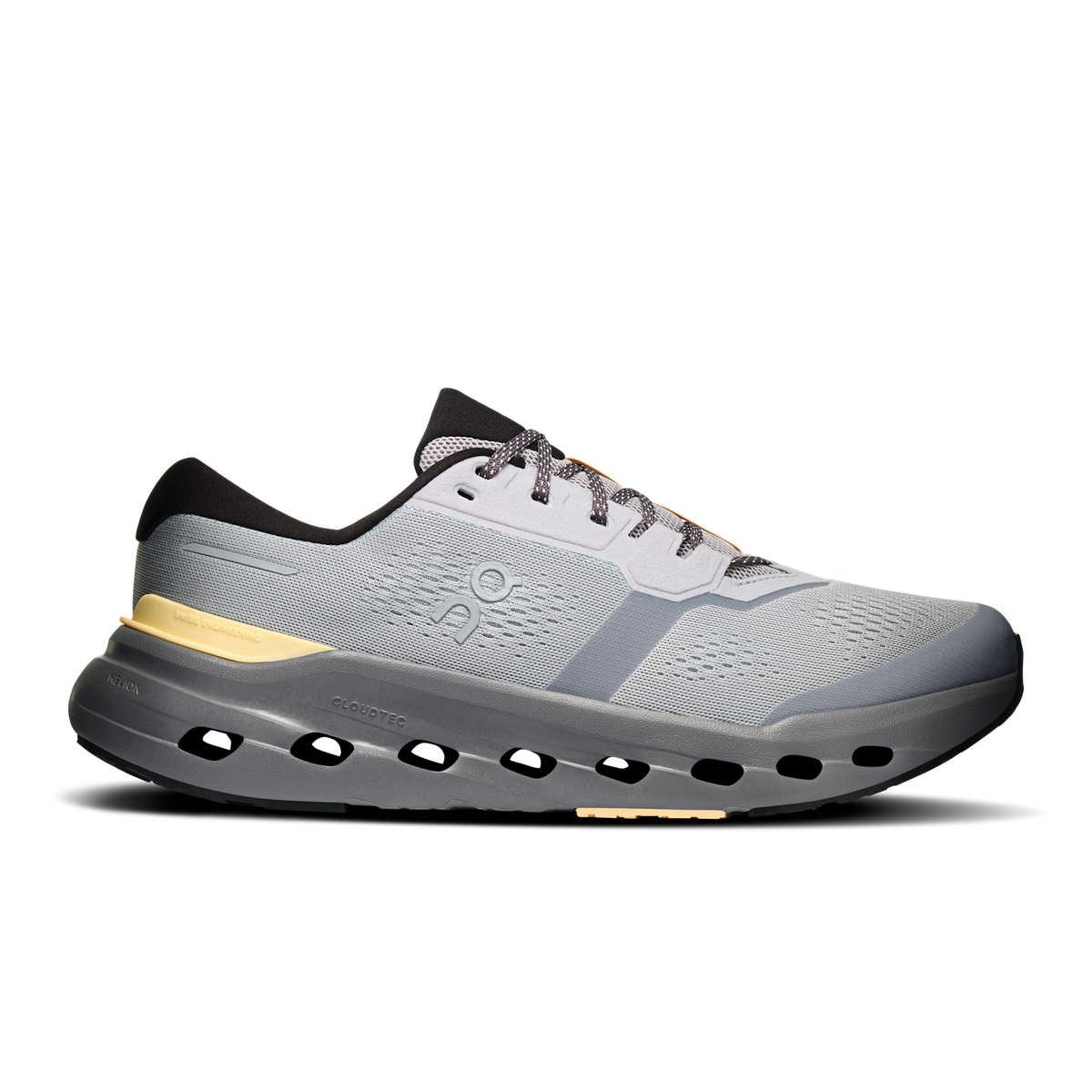 On Cloudrunner 3 Platinum/Squash lateral