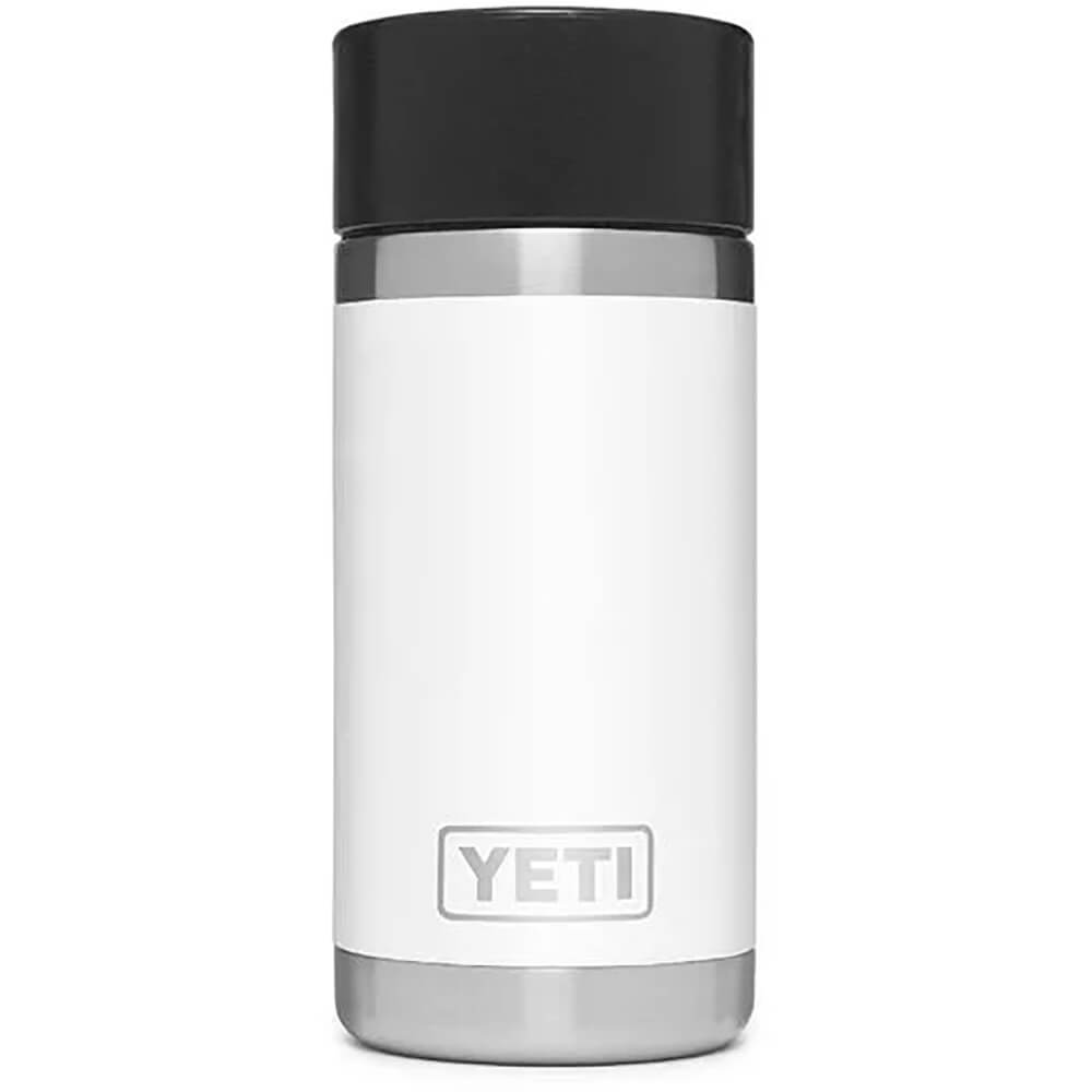 Yeti Rambler 12oz Bottle with Hotshot Cap - White