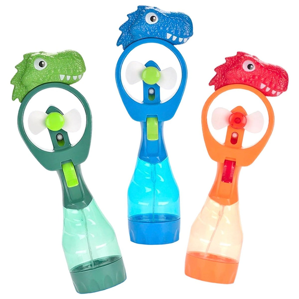 Group Ricochet Funny Spray Fan, dinosaur designs
