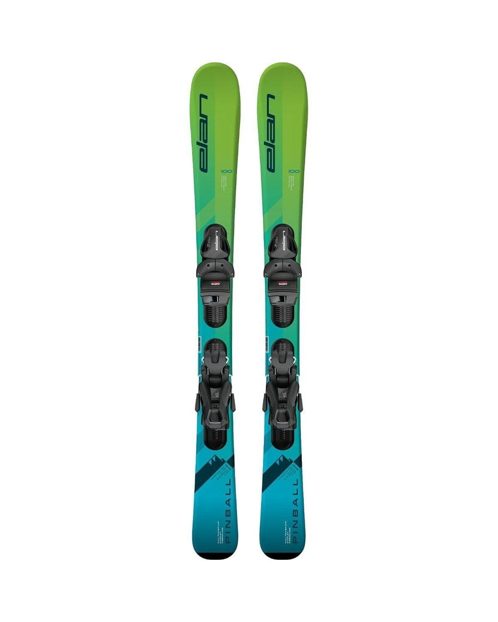Elan Pinball Team + EL 4.5 Kids Alpine Skis