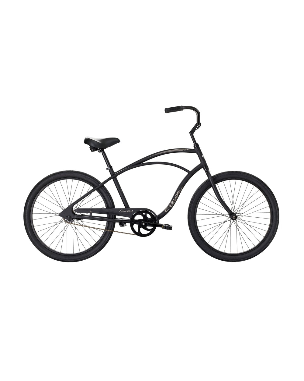 Electra Cruiser 1 Step-Over Cruiser Bike - 2026 - Matte Black, front