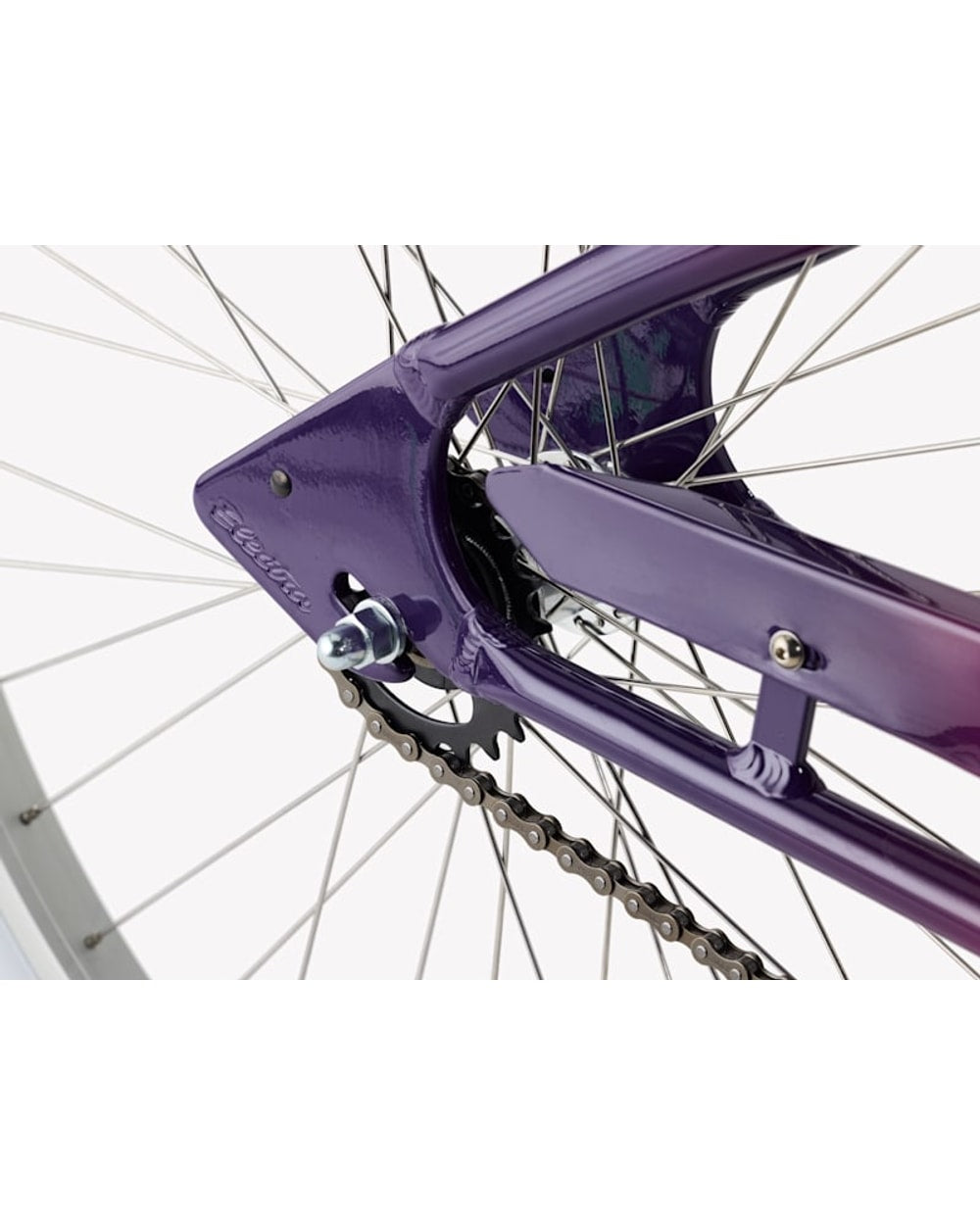 Electra Cruiser 1 Step-Thru Cruiser Bike - 2026 - Berry Fade, detail 2