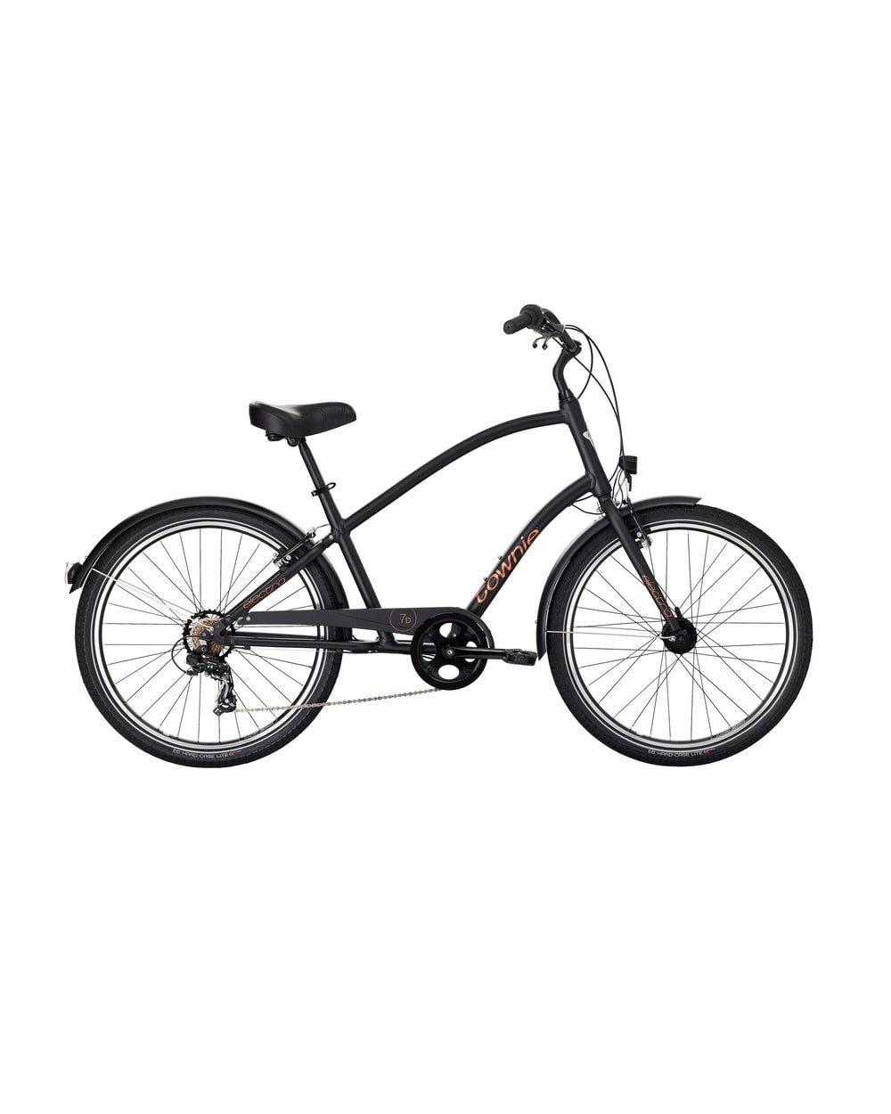 Electra Townie 7D EQ Step-Over Cruiser Bike - 2026 - Matte Black, front