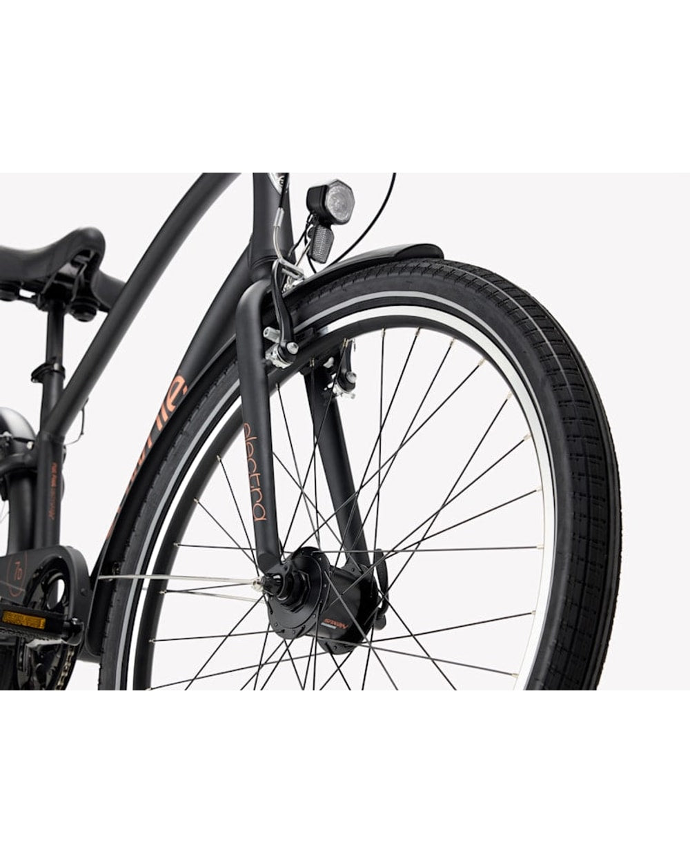 Electra Townie 7D EQ Step-Over Cruiser Bike - 2026 - Matte Black, detail 1