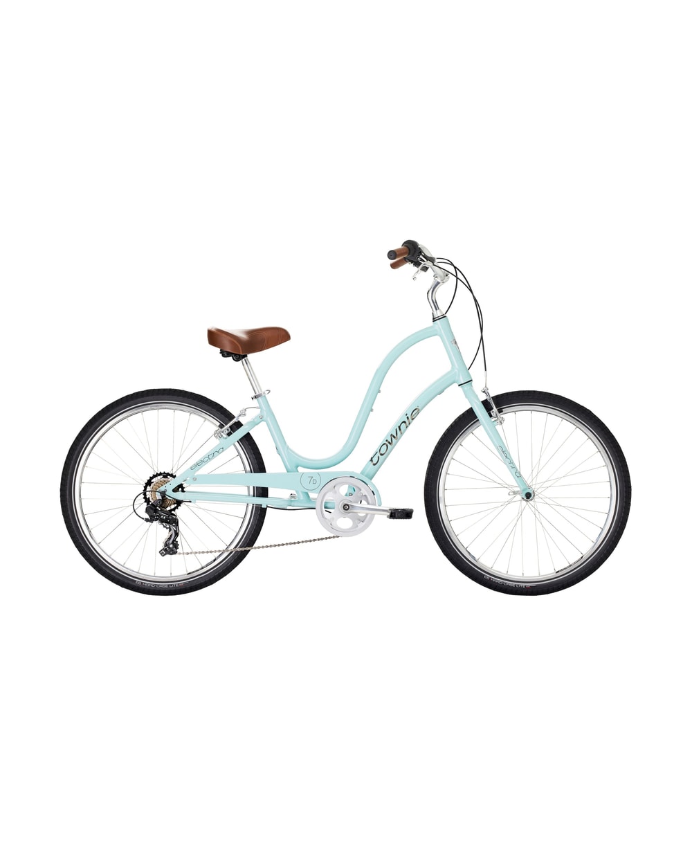 Electra Townie 7D Step-Thru 24" Cruiser Bike - Rain, front