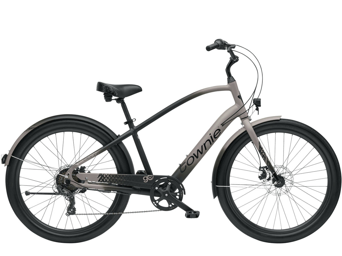 Electra Townie Go! 7D - Charcoal Fade, front