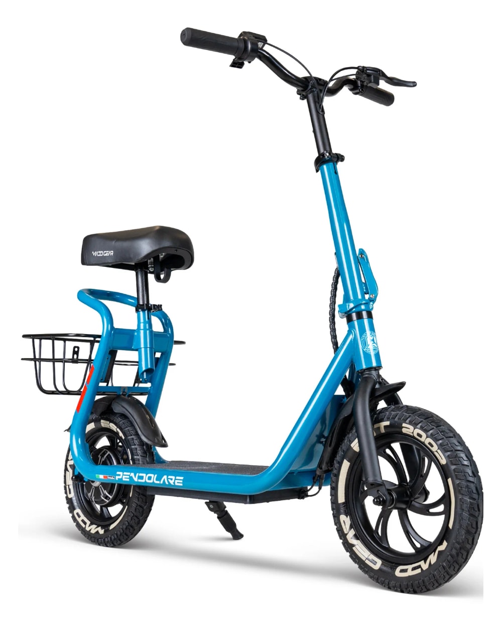 Madd Gear Electric Scooter with Seat & Basket