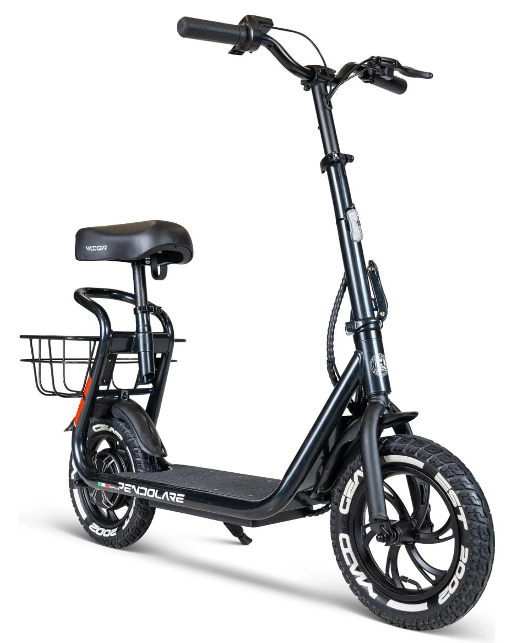 Madd Gear Electric Scooter with Seat & Basket