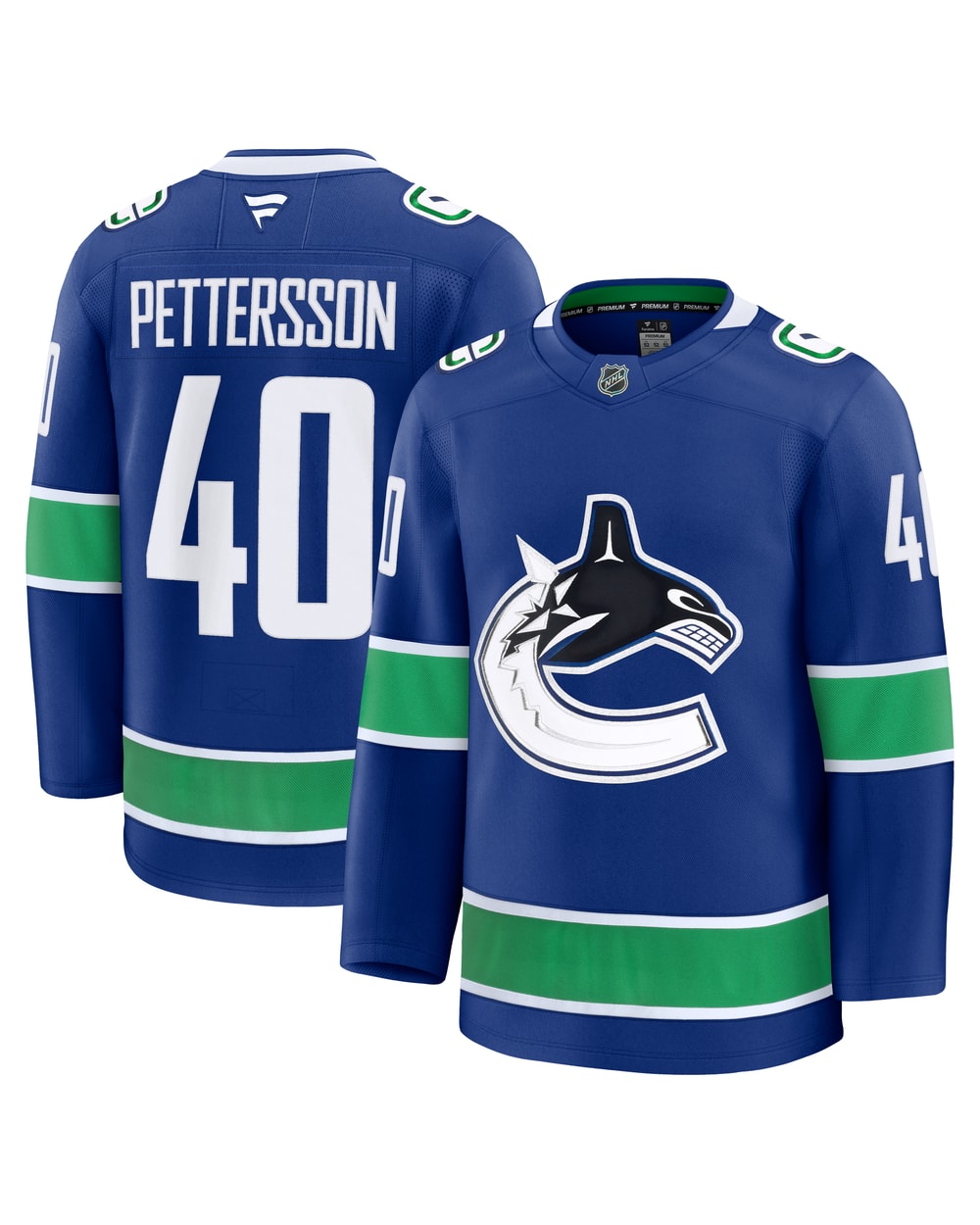 Fanatics Vancouver Canucks Elias Pettersson Home Premium Jersey