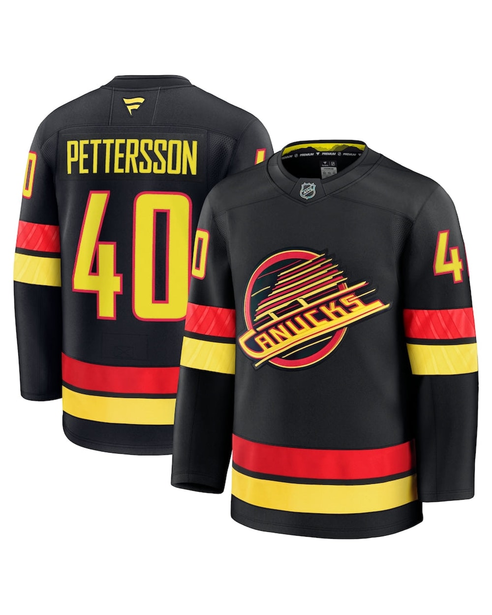 Fanatics Vancouver Canucks Alternate Premium Jersey - Elias Pettersson