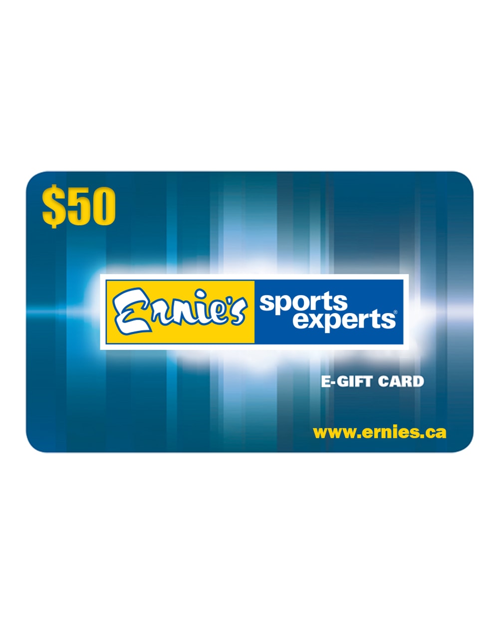Ernie's Sports Experts E-Gift Card