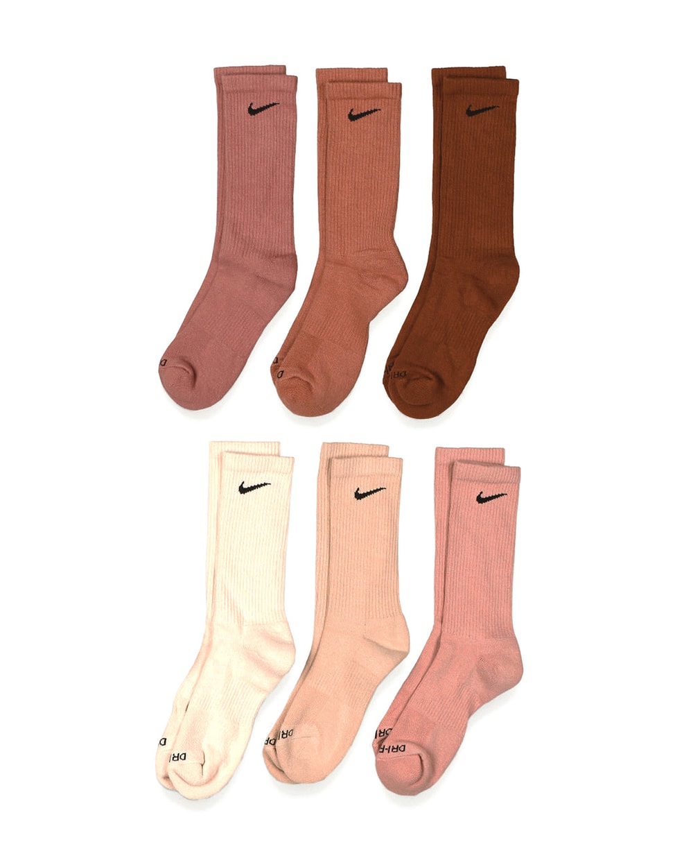 Nike Everyday Plus Cushioned Crew - 6 pack