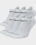 Everyday Plus Cushioned No Show Socks - 6 pack