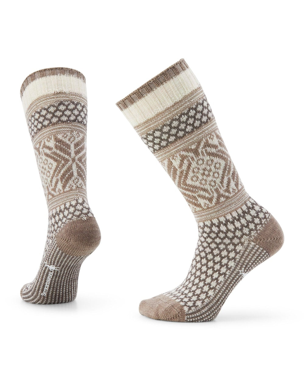 Smartwool Women's Everyday Cozy Popcorn Snowflake Pattern Crew Socks
