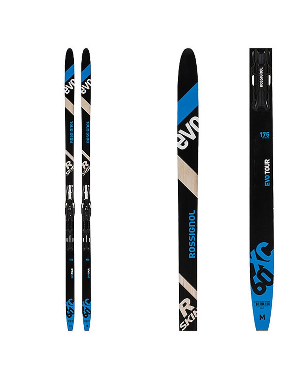 EVO XC 60 R-Skin/Control Cross Country Ski