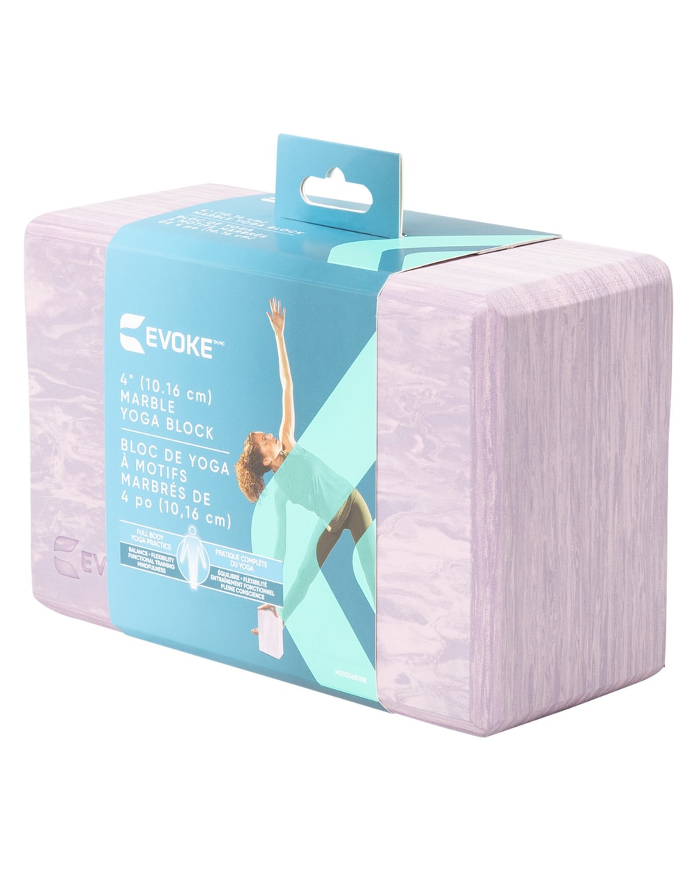 Evoke Marble Yoga Block