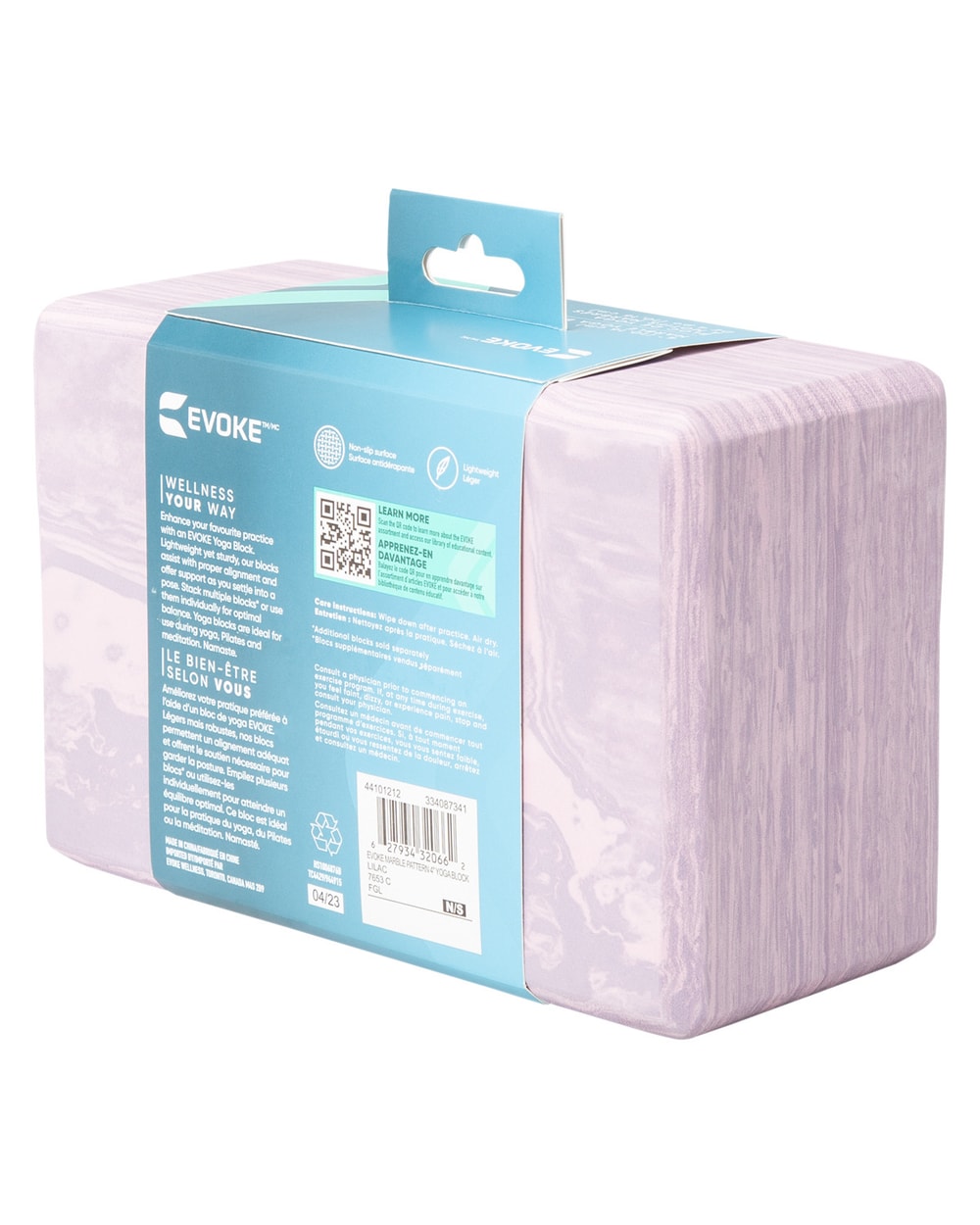 Evoke Marble Yoga Block