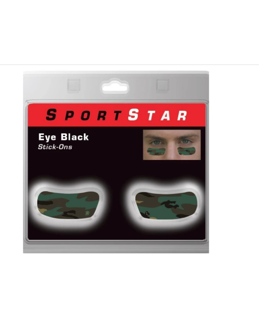 Sidelines Sports Eye Black Stick-Ons