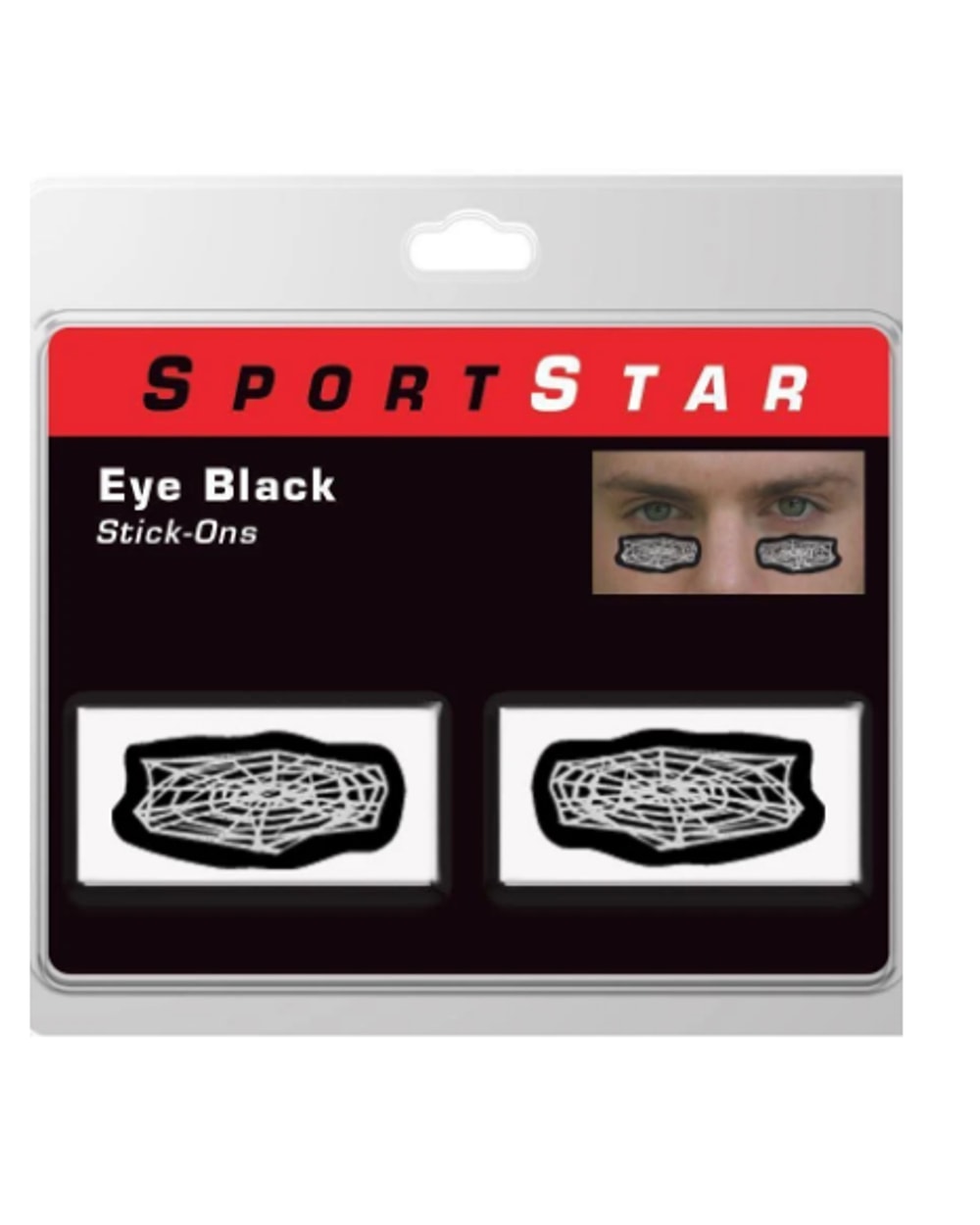 Sidelines Sports Eye Black Stick-Ons