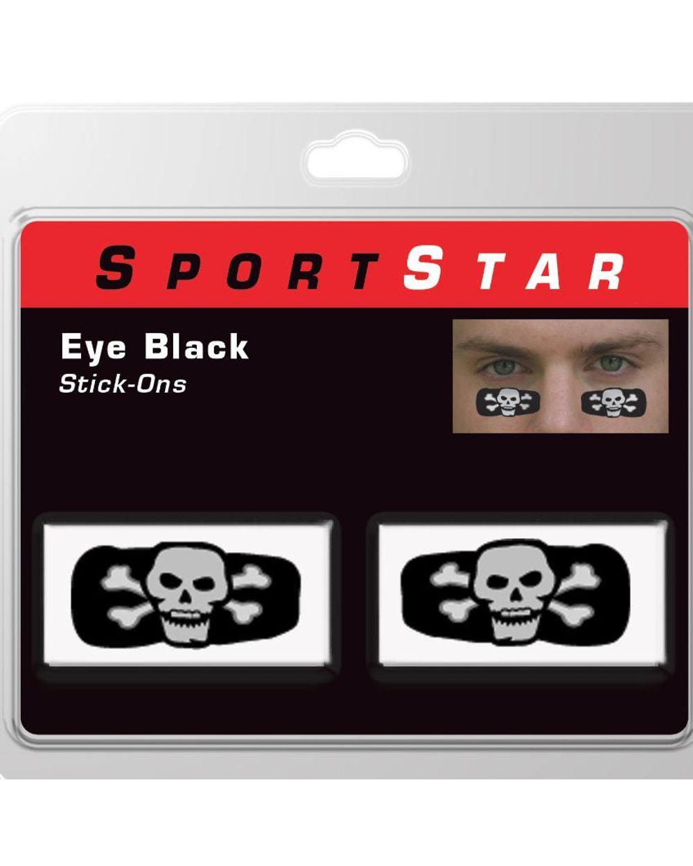 Sidelines Sports Eye Black Stick-Ons