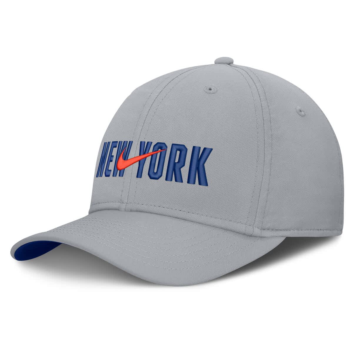 Nike New York Mets Primetime Rise Adjustable Hat - Grey